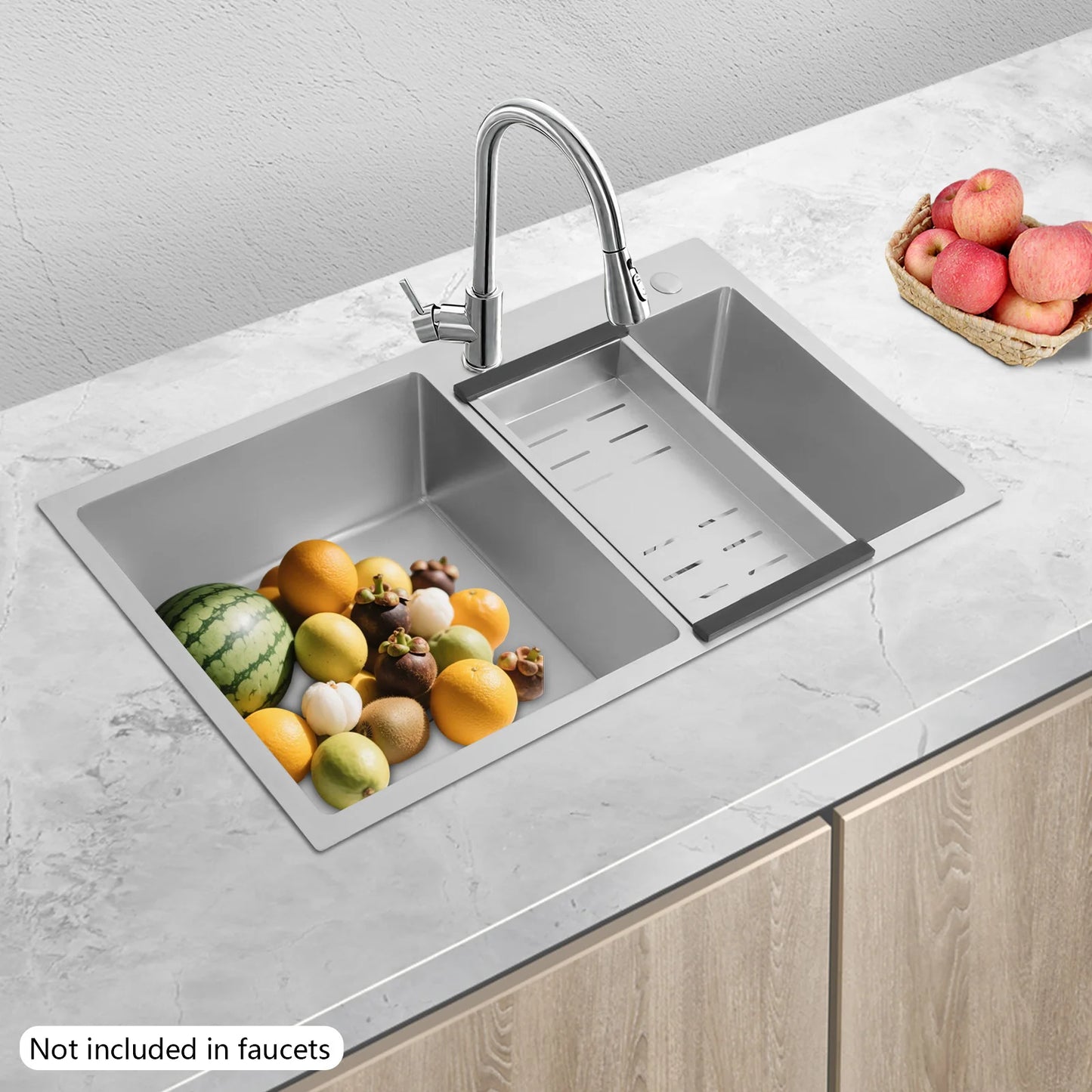 Sturdy Stainless Steel Kitchen Sink