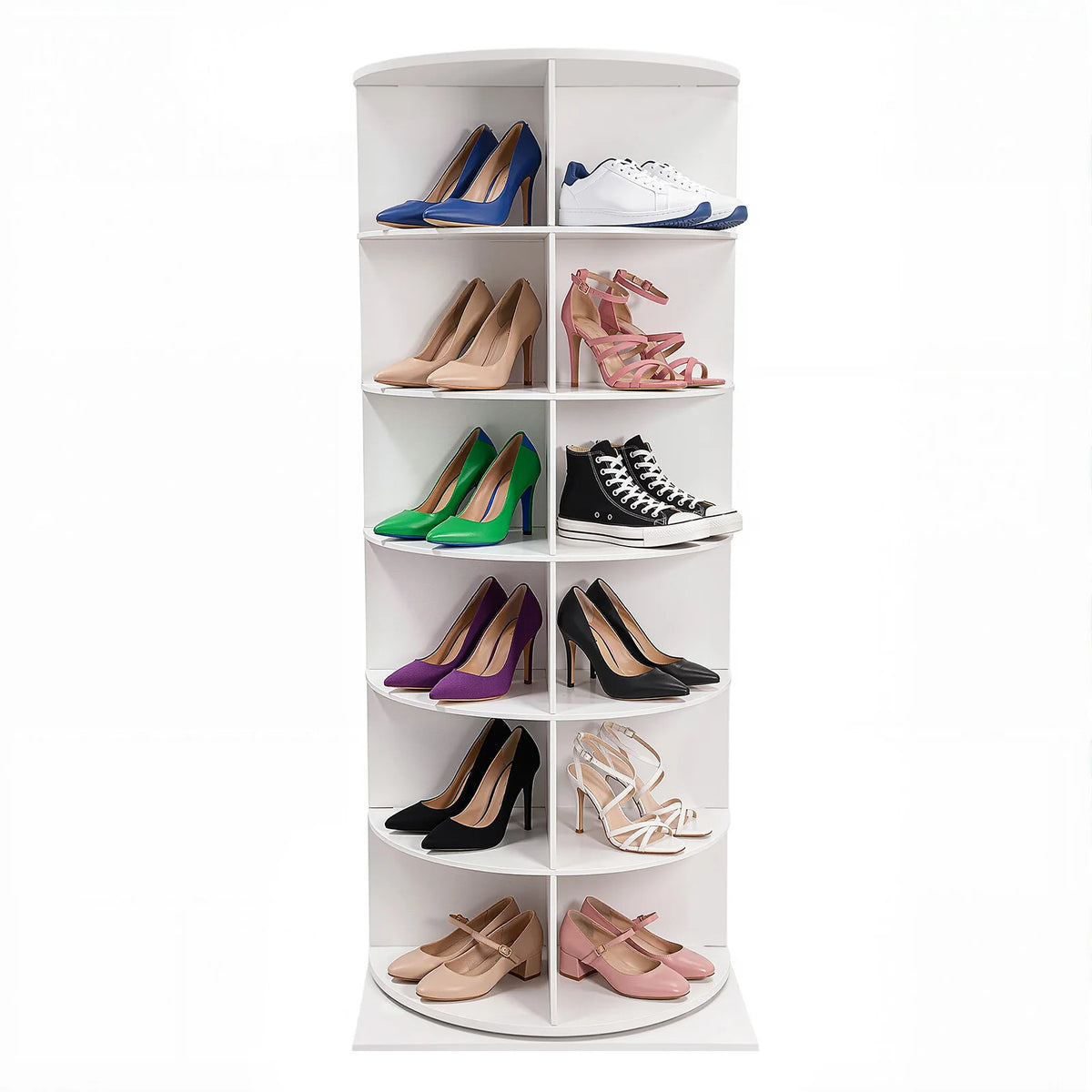 360° Rotating Shoe Rack