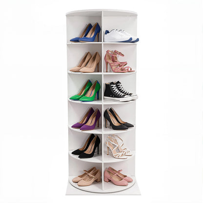 360° Rotating Shoe Rack