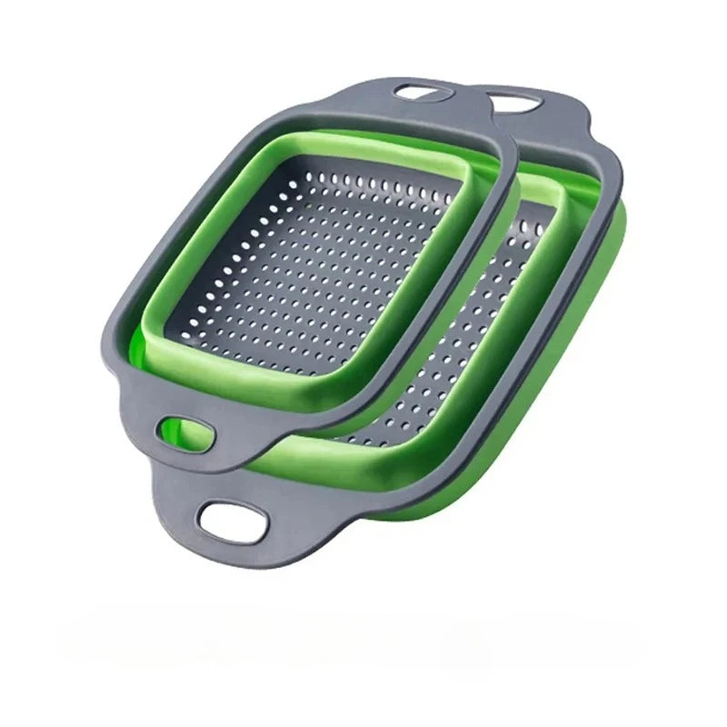 Folding Silicone Drain Basket