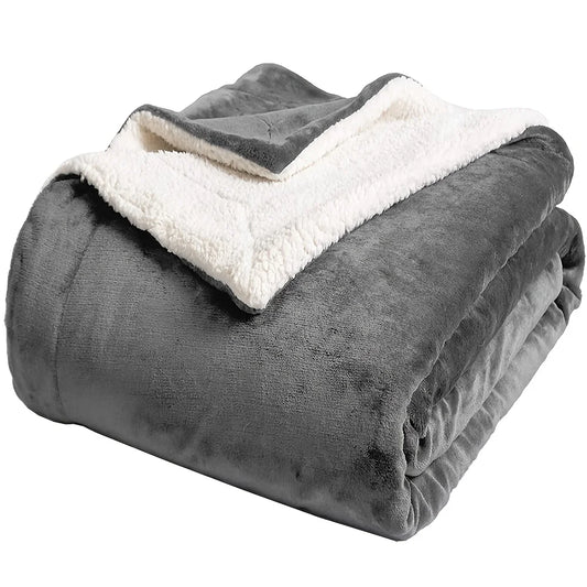 Fleece Bed Blanket Twin Size