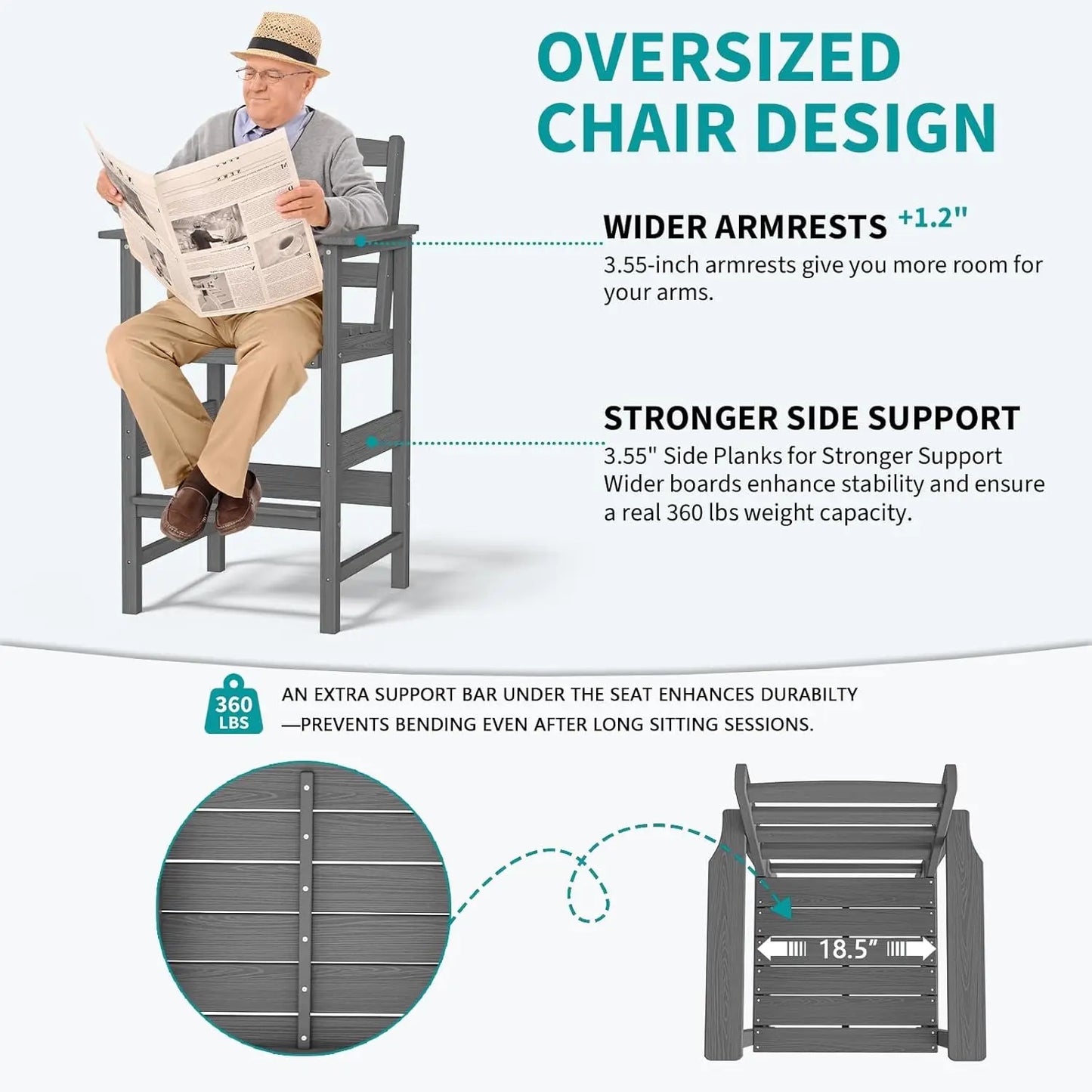 High Chair Set 3-Table