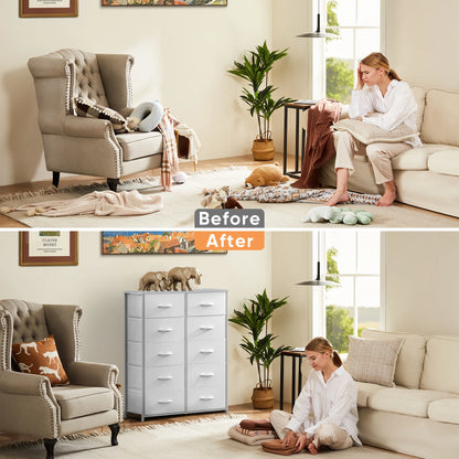 JHK Wardrobes For Bedroom 5/10 Drawers