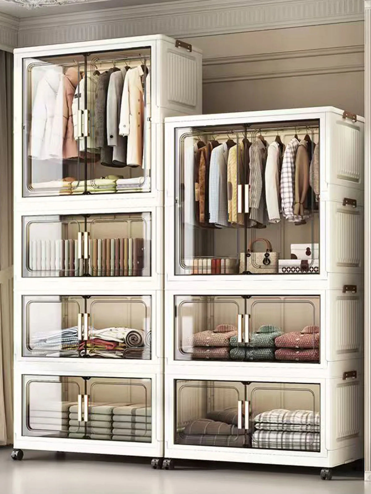 Thickened Multi-Layer Plastic Storage Cabinet