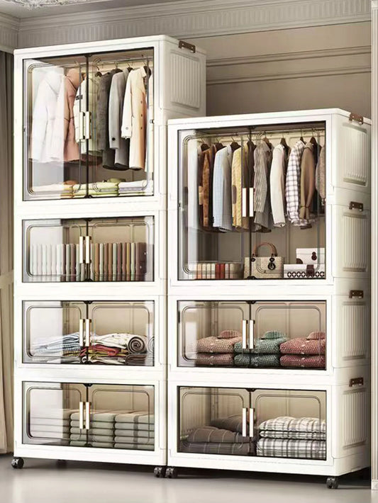 Thickened Multi-Layer Plastic Storage Cabinet