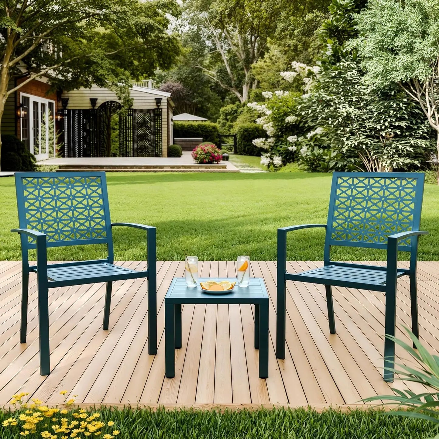 Patio Bistro Set 3 Piece