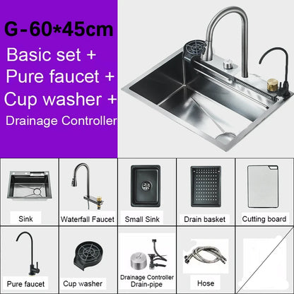Multifunction 304 Stainless Steel Sink