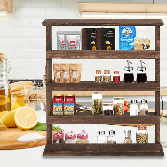 Wall Mounted 4-Tier Rack