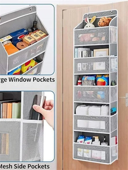 Bedroom Door or Wall Mounted Storage Hanging