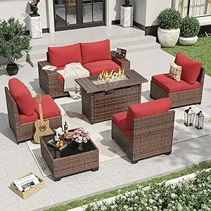 7 Pieces Patio Furniture Set