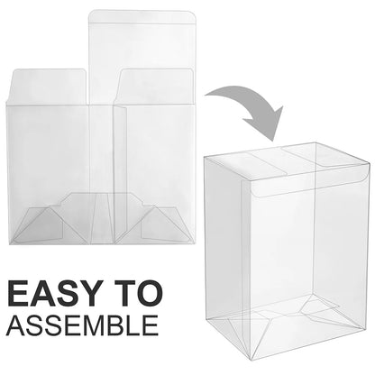 50PCS Clear Protective Box for 4 Vinyl Figures
