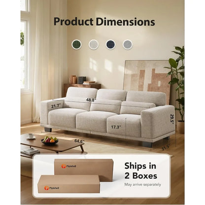 3 Seater Sofa Couch with Deep Seats