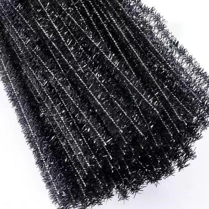 10/50/100 Glitter Chenille Stem Pipe Cleaner