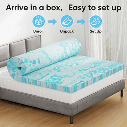 4 Inch Gel Memory Foam