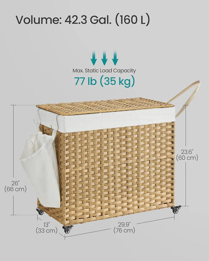 Large Laundry Hamper with Lid