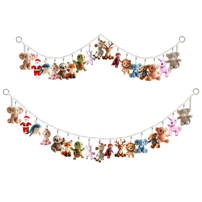 Cotton plush animal storage rope