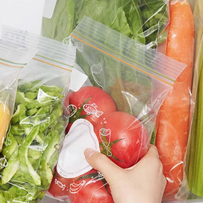 50Pcs Heavy-Duty  Freezer Bags