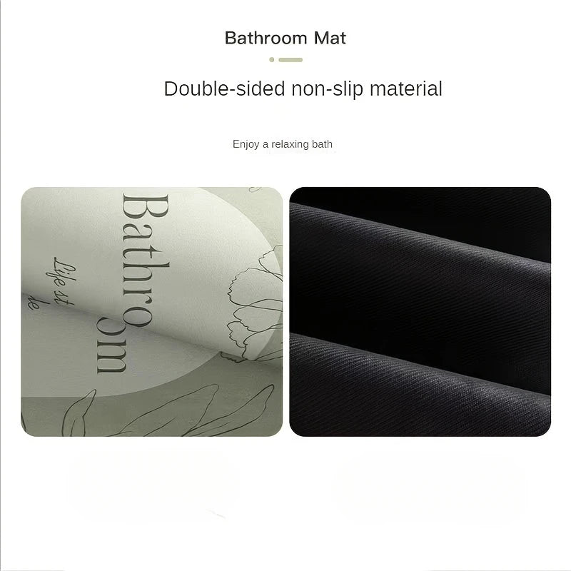 Square  Earth Bath Mat