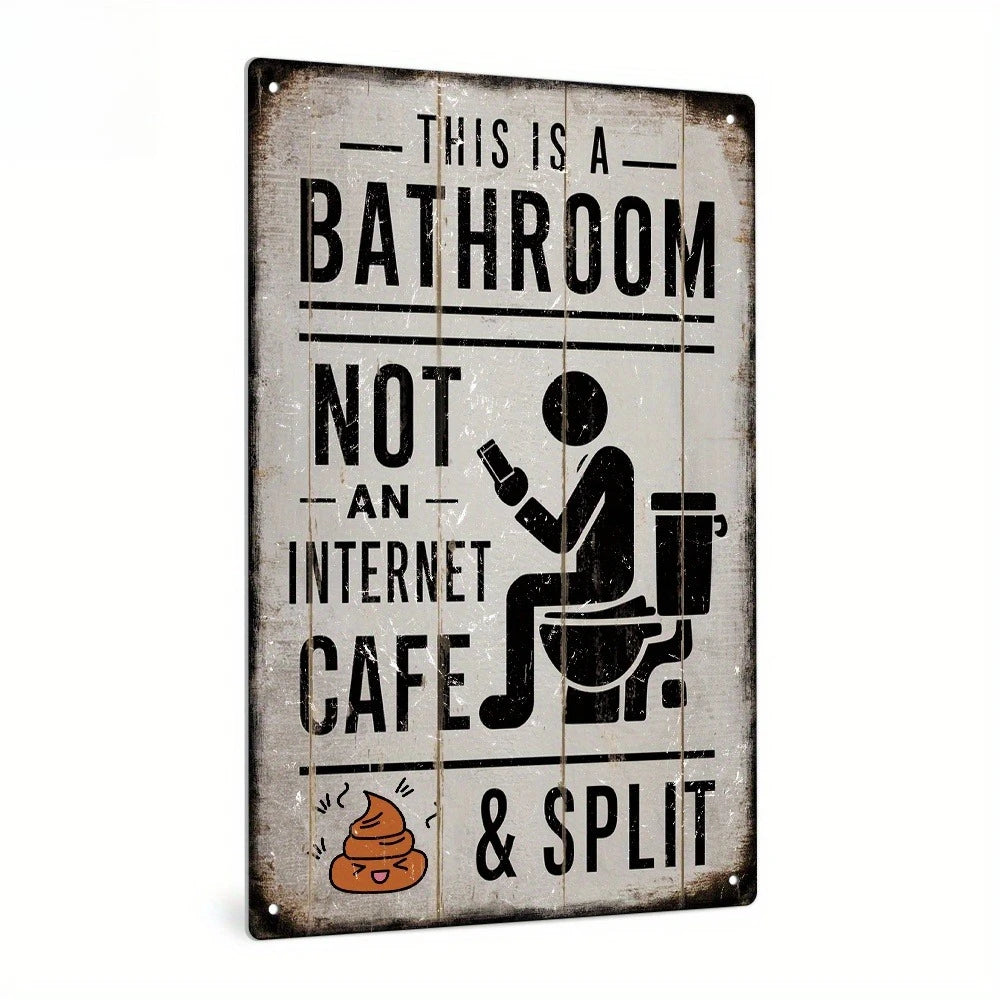 1pc Vintage Metal Tin Sign