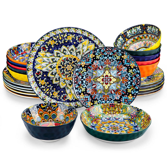 12/16/18/24 Piece Ceramic Dinnerware