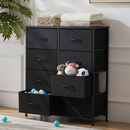 Fabric 8 Drawers
