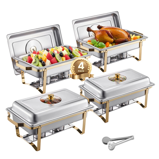 2/4 Pack Chafing Dish Buffet