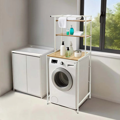Over Washer and Dryer Storage Shelves