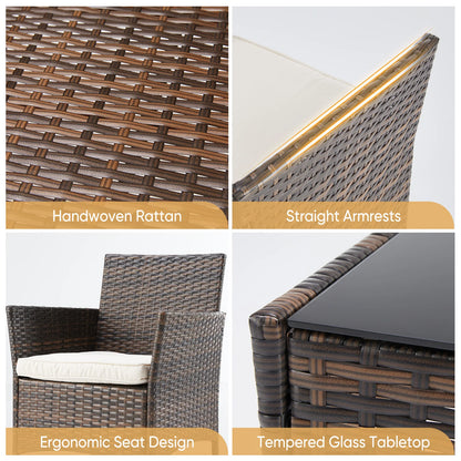3 Pieces Outdoor Patio Furniture