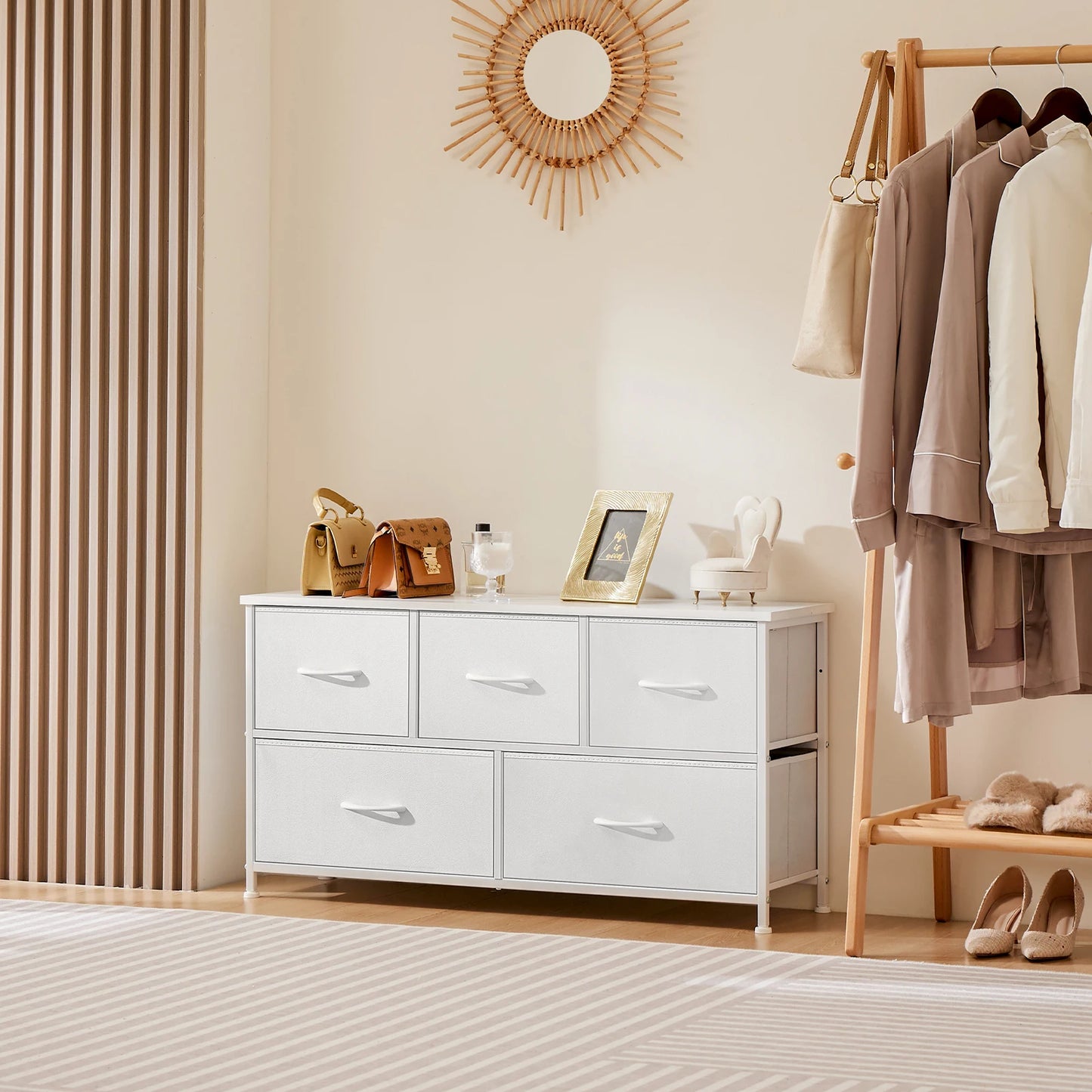 JHK Wardrobes For Bedroom 5/10 Drawers