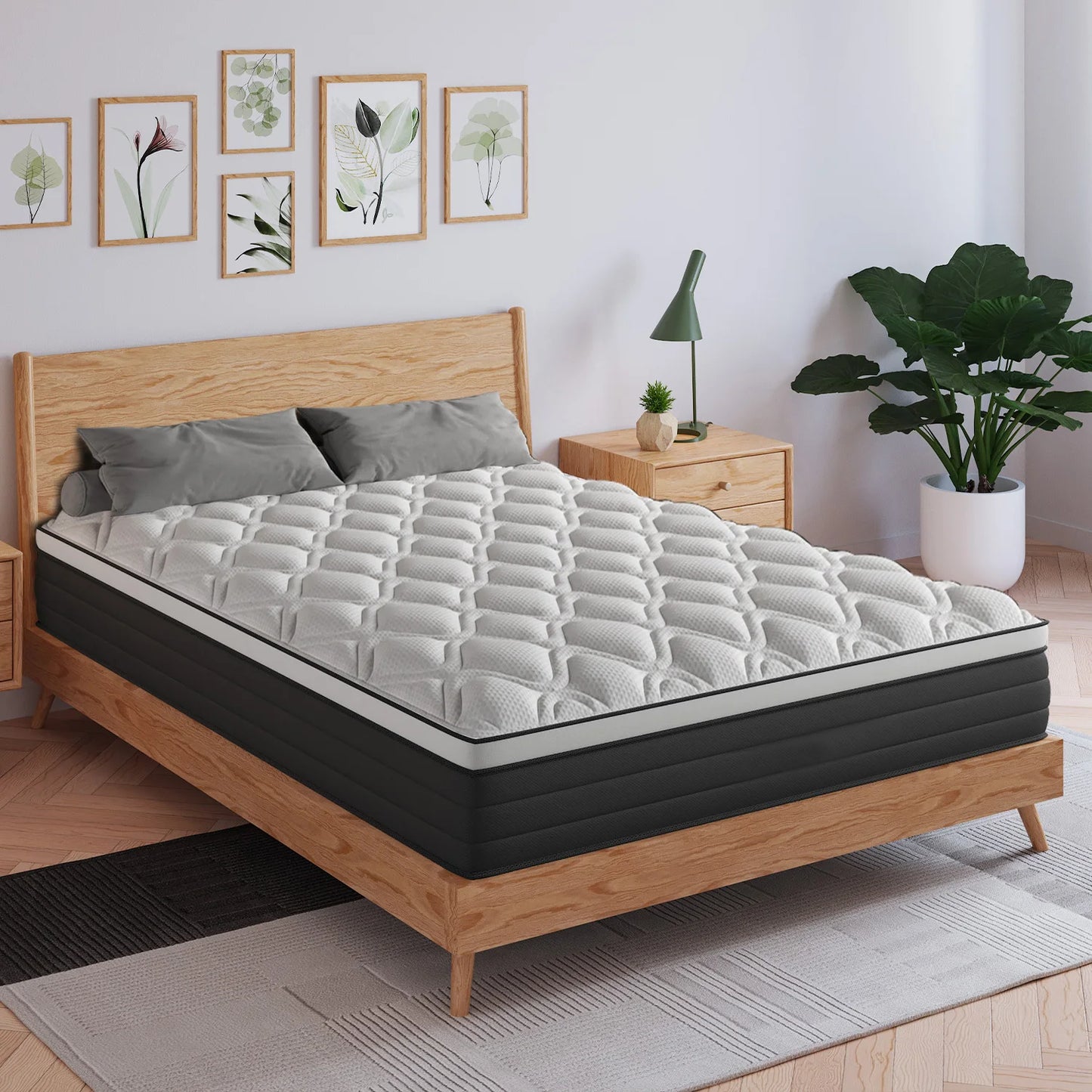 12 Inch Twin, King, Queen Mattress in A Box