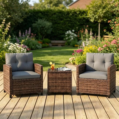3 Piece  Patio Furniture Set