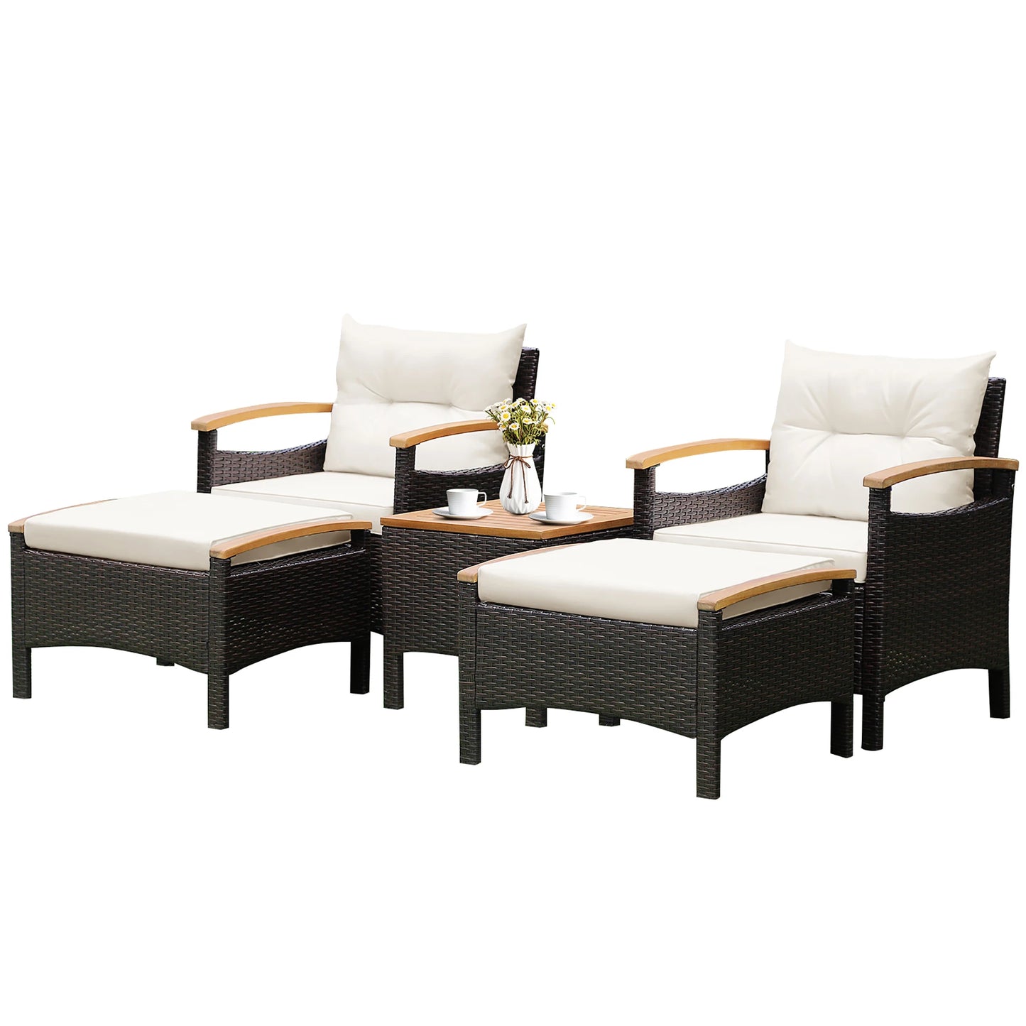 5PCS Patio Furniture Set