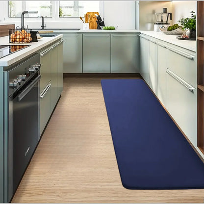 Thickened flannel kitchen floor mats