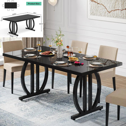 78.7 Inches Long Dining Table for 6-8 Person