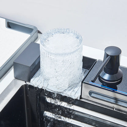 304 Stainless Steel Waterfall Kitchen Sink