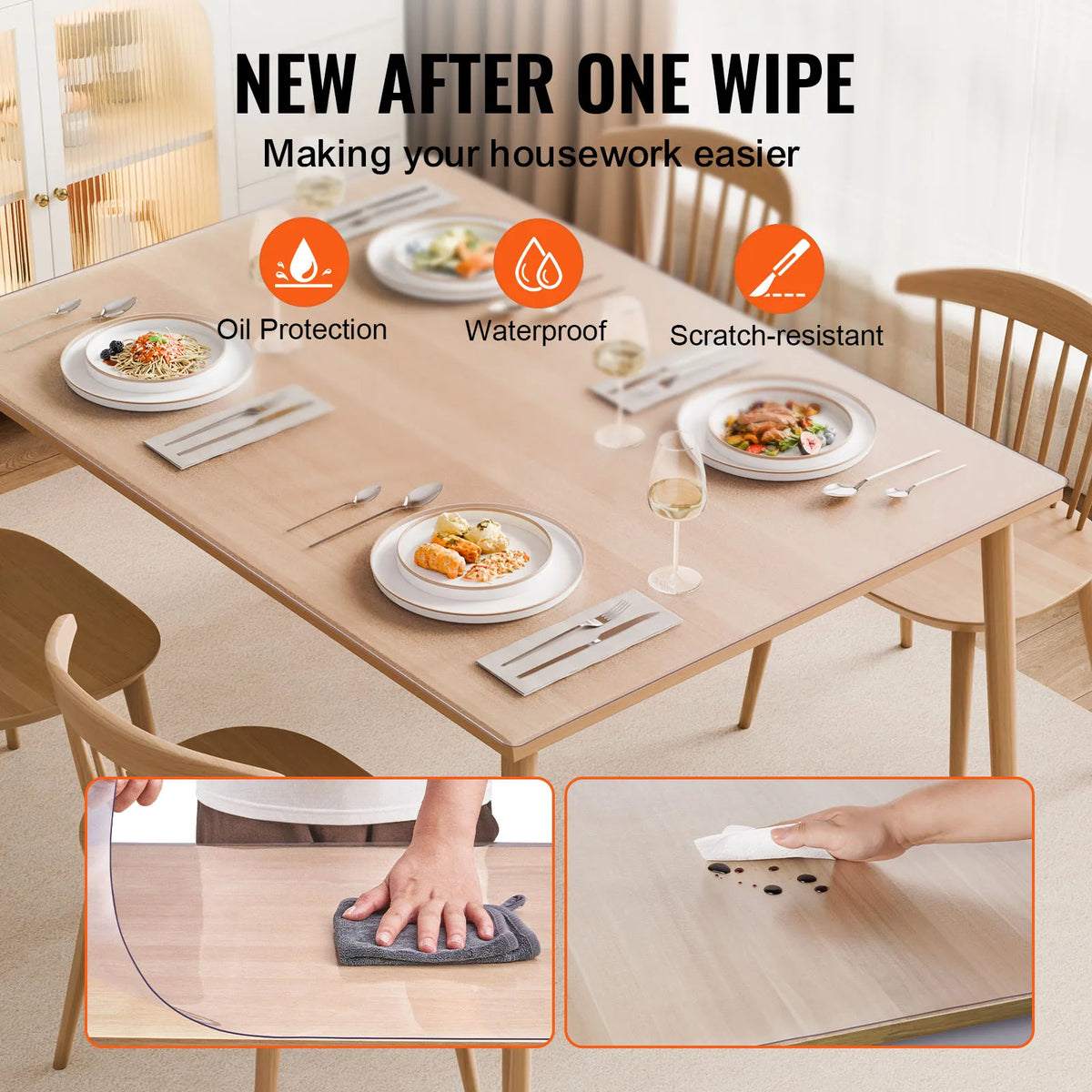Plastic Table Cover