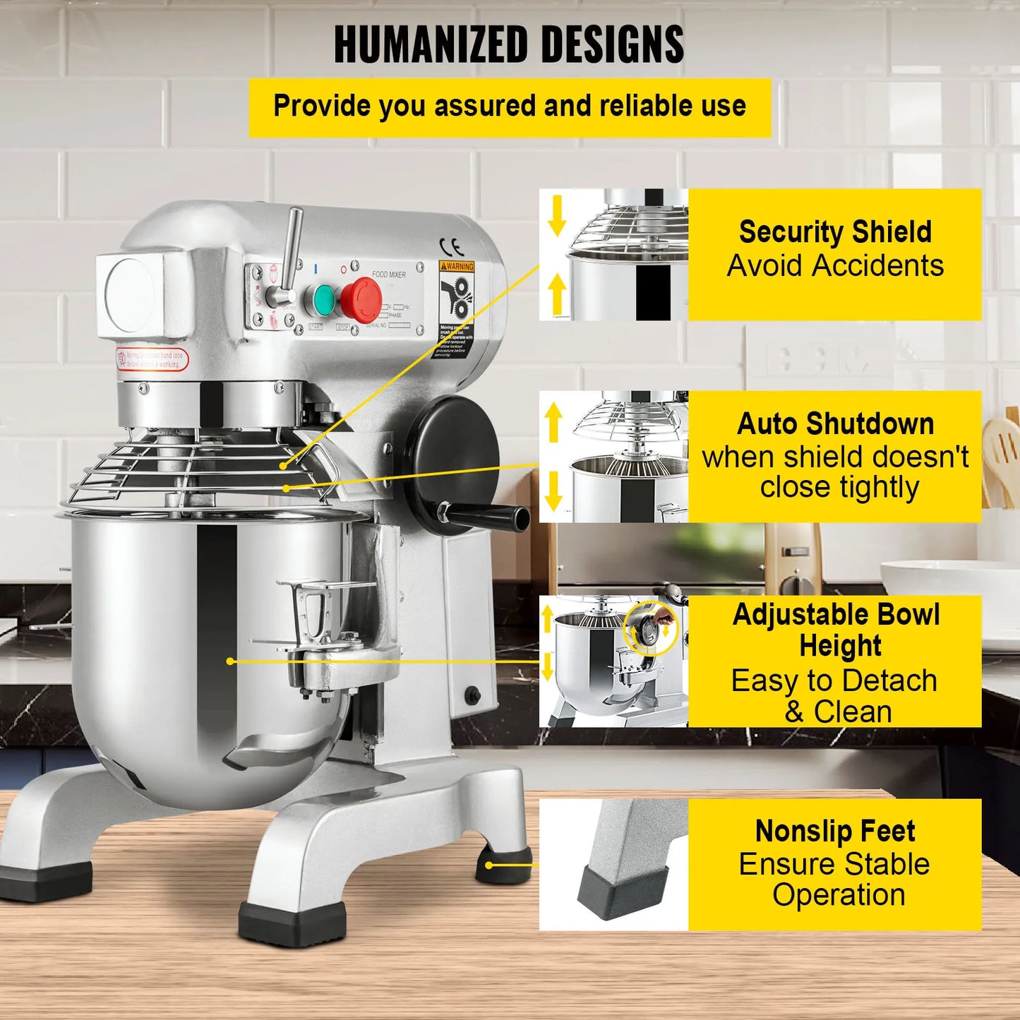 10-30L Electric Dough Machine