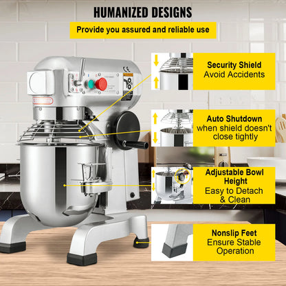 10-30L Electric Dough Machine