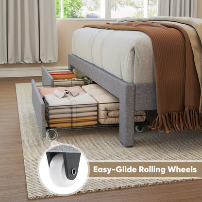 Bed Frame with 2 Drawers