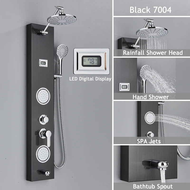 Luxury LED Shower Panel