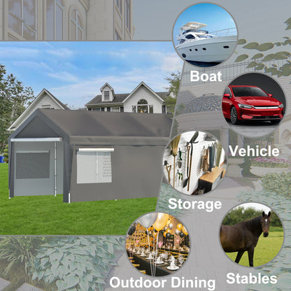 Carport 10x20ft Portable Garage