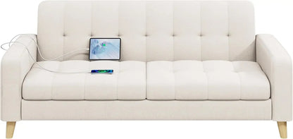 XMSJ-2-Seater Fabric Loveseat
