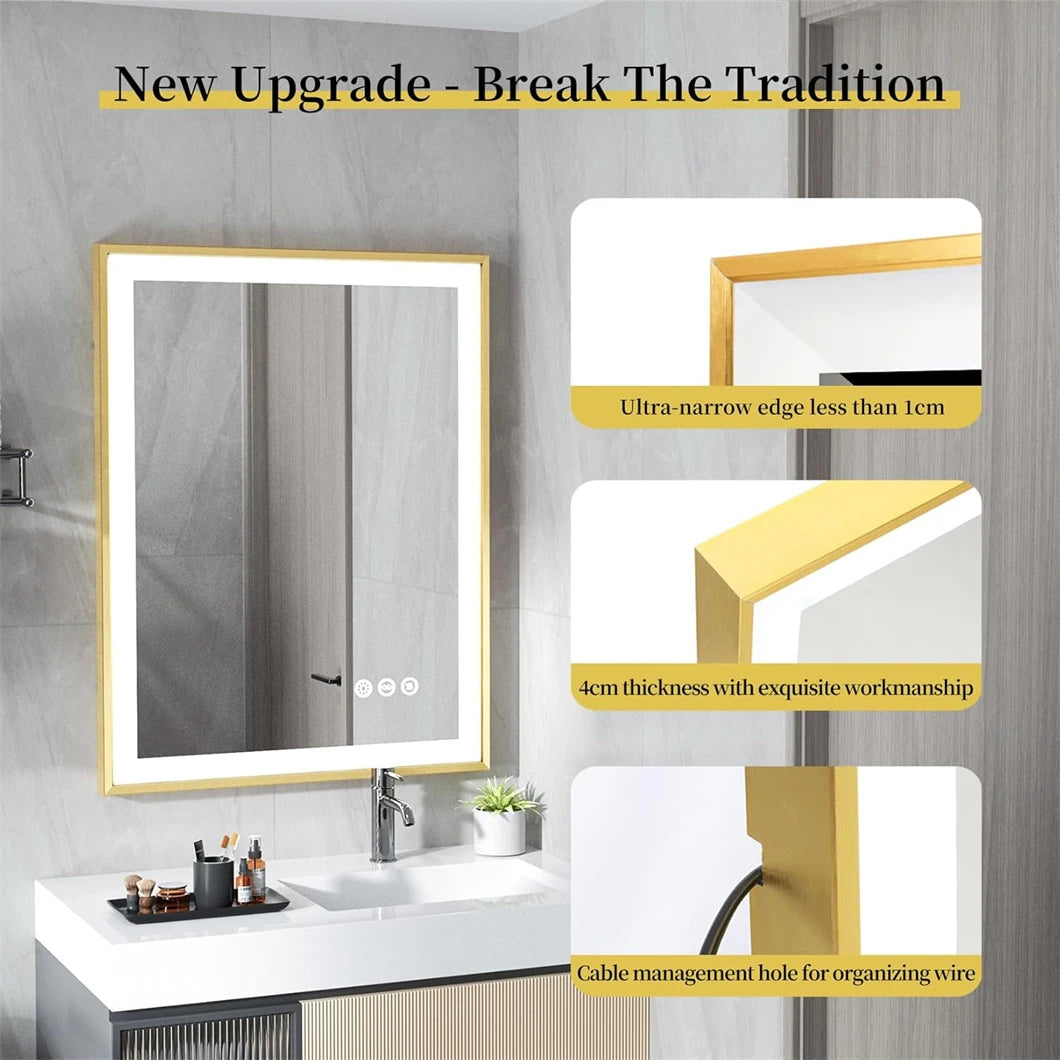 Large LED Bathroom Mirror