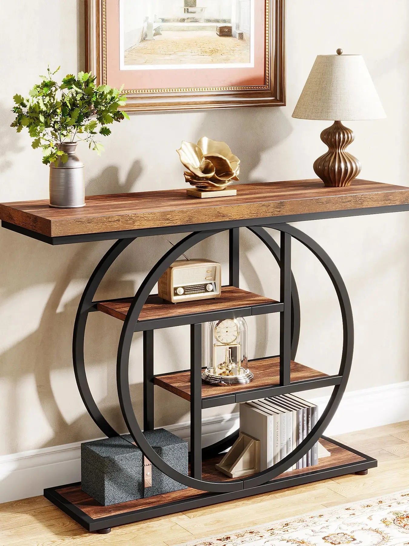 4-Tier Entryway Table