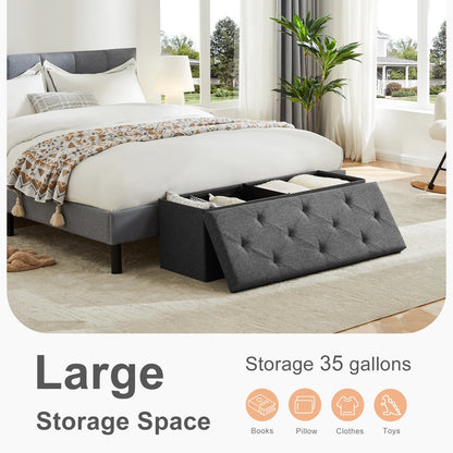 Storage Footstool Bench