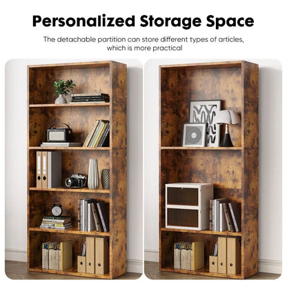5-Tier Bookshelves