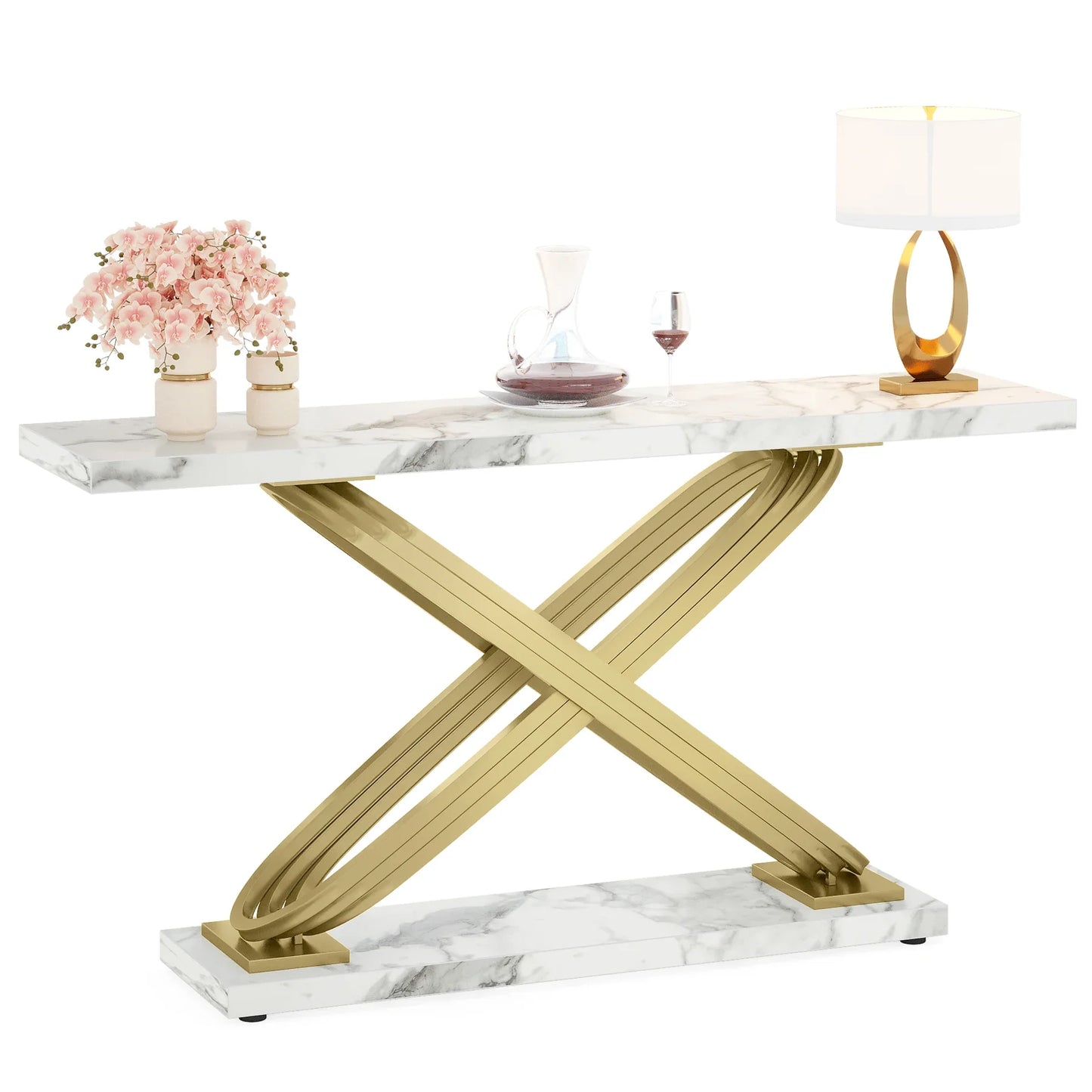 55 Inch Modern Console Table