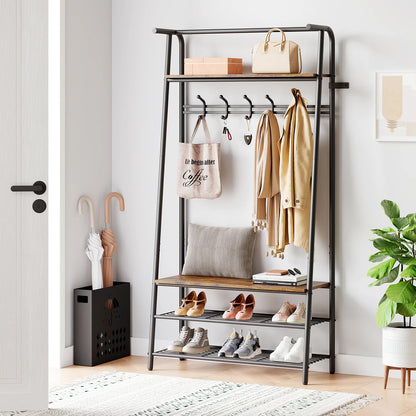 Coat Rack Shoe Bench