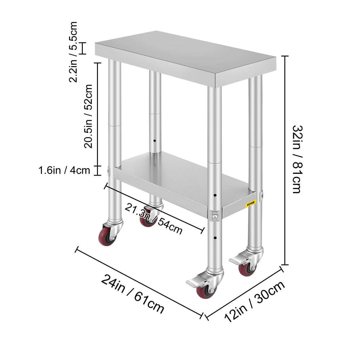 Stainless Steel  Prep Table