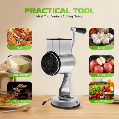 Rotary Grater W/5 Blades